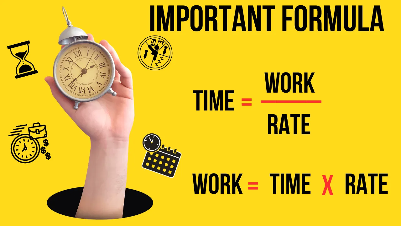 Formulas on Time and Work